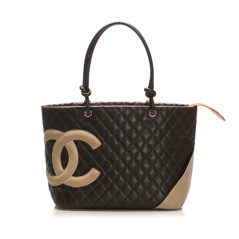 Chanel Small Crossbody Bag for TravelChanel Cambon Ligne Tote Brown