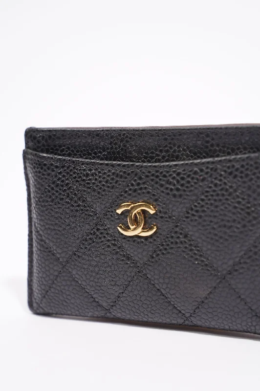 Chanel New Arrival Handbag with Gold HardwareChanel Womens Card Wallet Black Caviar