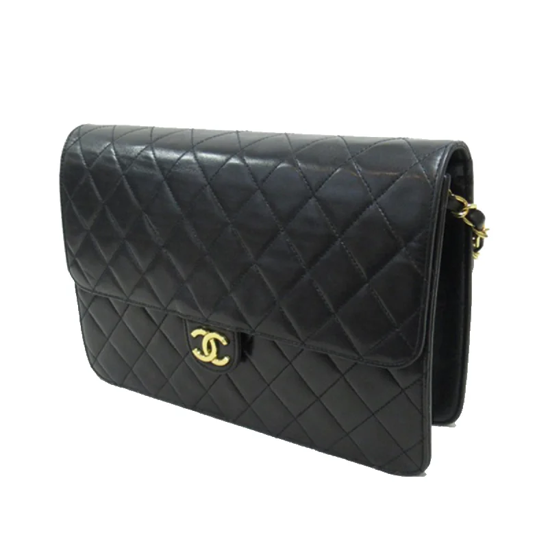 Chanel Lightweight Handbag for Daily ErrandsCHANEL CC Quilted Lambskin Single Flap Crossbody Bag