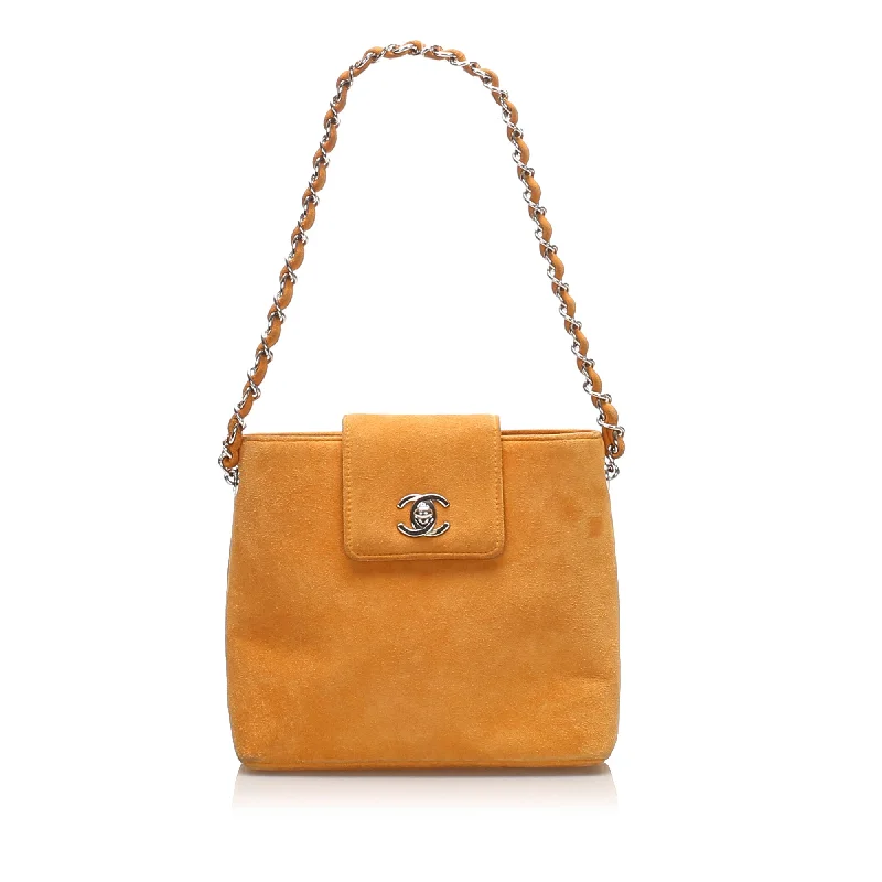 Chanel Limited Edition Handbag for CollectorsChanel CC Suede Handbag Orange