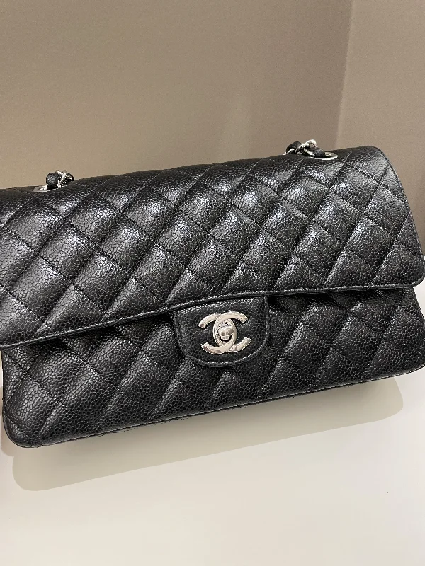 Chanel New Arrival Handbag with Gold HardwareChanel Classic Quilted Medium Double Flap Black Caviar