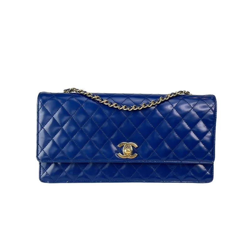 Chanel New Arrival Handbag with Gold HardwareSeasonal Flap Electric Blue GHW