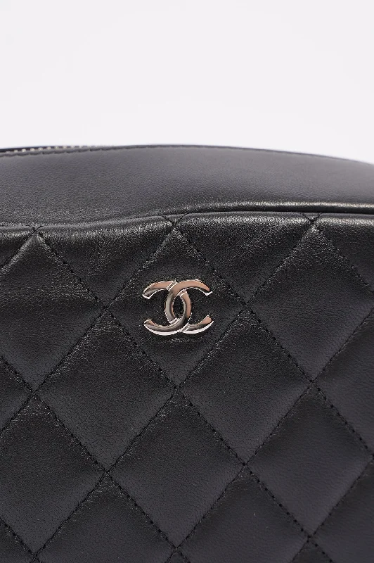 Chanel New Arrival Handbag with Gold HardwareChanel Womens Lambskin O Case Zip Around Cosmetic Case Black