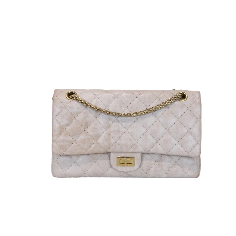 Chanel Small Crossbody Bag for TravelReissue Medium 225 Beige GHW