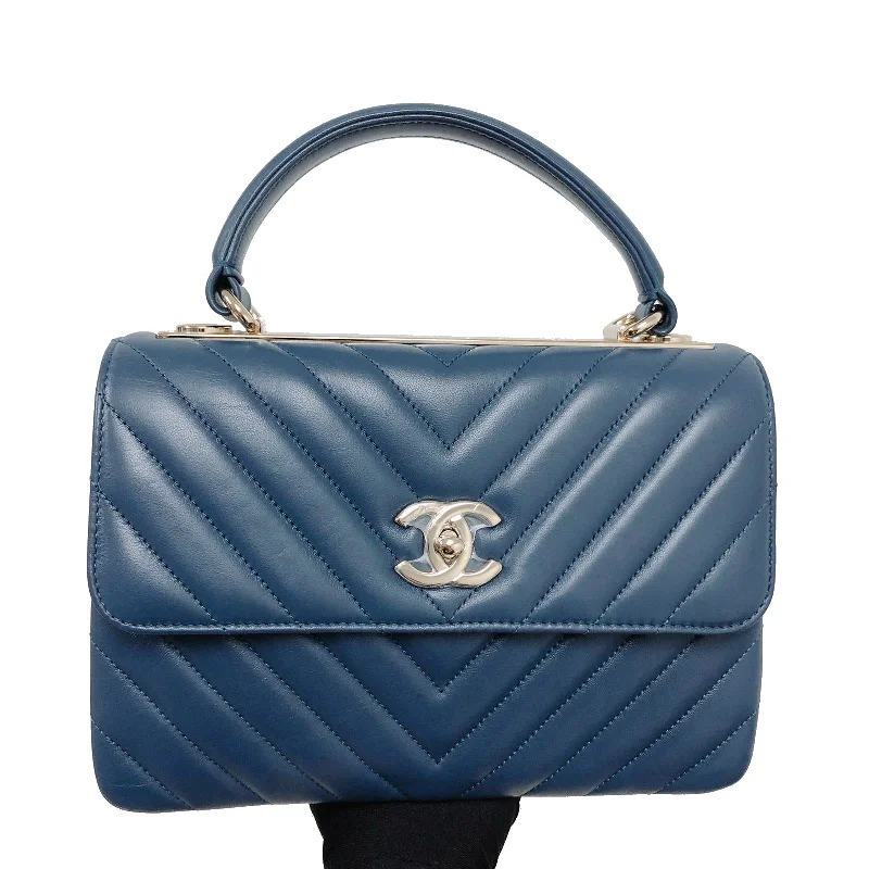 Chanel Limited Edition Handbag for CollectorsSmall Trendy CC 24cm Blue