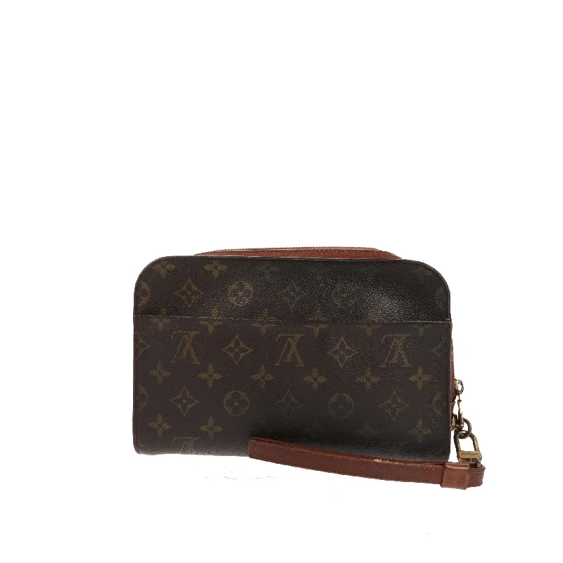 Louis Vuitton Alma bags with a detachable shoulder strap for versatilityLOUIS VUITTON Travel Bag in Brown Canvas