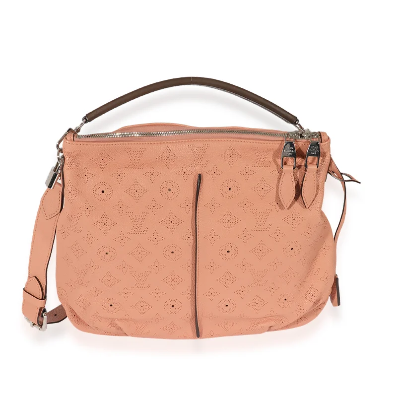 Louis Vuitton tote bags with a double - handle and shoulder - strap optionLOUIS VUITTON Monogram Mahina Selene PM